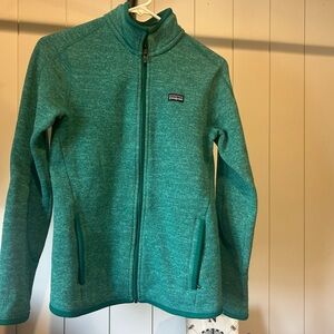 Patagonia Women’s Small Better Sweater Fleece Full-Zip Jacket - Teal